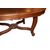 Grande tavolo ovale allungabile francese stile Luigi Filippo del 1800 in legno di noce 
