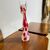 Scultura vetro Murano - Cane vintage anni 70 . H 31 .