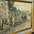 Antico Dipinto Acquarello Filippo Carcano (Milano 1840 – 1914 ) XIX sec mis 53 x 43  “ Plebe e nobiltà “