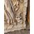 Altorilievo in marmo - Sant'antonio abate con animali - 92 x 50 cm