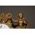 Orologio da tavolo francese del 1800 con raffigurato personaggio femminile