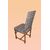 Gruppo di 4 sedie italiane del 1800 a rocchetto stile '600