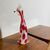 Scultura vetro Murano - Cane vintage anni 70 . H 31 .