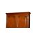 Trumeau inglese di fine 1700 stile Queen Anne in legno di rovere
