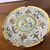 Antica crespina piatto Deruta con Leone primi XVII sec maiolica . Mis diametro cm 24