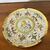 Antica crespina piatto Deruta con Leone primi XVII sec maiolica . Mis diametro cm 24
