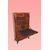 Secretaire francese stile Luigi XV del 1700 lastronato in noce con intarsi