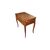 Toilette francese di metà 1800 stile Luigi XV in legno di noce 