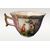 Tazzina con piattino in porcellana rosa Meissen del 1800