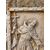 Altorilievo in marmo - Sant'antonio abate con animali - 92 x 50 cm