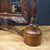 Psiche specchiera del 1850 in noce con specchio originale