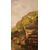 Guglielmo Pizzirani (Bologna, 1886-1971)  Paesaggio con gradinata.