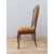Sedia chippendale in faggio tinto noce - anni 40-50