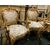 PANC159 - Salotto in legno dorato, epoca '800, misure diverse