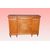 Credenza francese stile Impero del 1800 in citronwood con marmo e bronzi