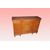 Credenza francese stile Impero del 1800 in citronwood con marmo e bronzi