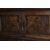 Antica credenza Carlo X in noce massello primi 800 Bologna. Mis 136 x 52 . h 92 
