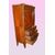 Grande secretaire stile Luigi XV con piano in marmo e intarsi