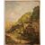 Guglielmo Pizzirani (Bologna, 1886-1971)  Paesaggio con gradinata.