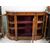 Credenza antica Vittoriana in radica di noce con innesti di intarsi in ebano. Inghilterra XIX secolo.