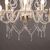 Lampadario in Vetro Soffiato Italia XX Secolo