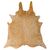 Golden cowhide rug - no. 1280 -