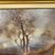 Antico Dipinto Paesaggio Olio su tavola Alberto Cibrario 1910 Torino  . Mis 62 