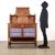 Credenza Liberty in Rovere Italia Inizio XX Secolo