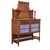 Credenza Liberty in Rovere Italia Inizio XX Secolo