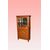 Coppia di vetrine francesi stile Impero in Citronwood del 1800 con marmo e bronzi
