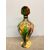 Antica brocca in maiolica primi '900, popolare, dipinta al sud Italia, h 50, l 26 cm. 