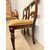 Coppia di sedie L. Filippo 1850, intagliate. Noce massello, mis h87, l46, p40 cm. 