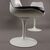 Due Sedie 'Tulip' di Eero Saarinen per Knoll, Anni 70-80