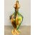 Antica brocca in maiolica primi '900, popolare, dipinta al sud Italia, h 50, l 26 cm. 