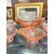 Antico servizio art Decò 1940 in vetro rosa, mis. coppa grande 13x24 cm coppe piccole 7x13