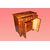 Credenzino Nord Europa stile Biedermeier del 1800 in legno di noce 