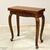 Antico tavolino console Luigi XV in noce intarsiato - Italia epoca '700