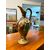 Antica brocca in maiolica primi '900, popolare, dipinta al sud Italia, h 50, l 26 cm. 