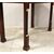 Antico scrittoio tavolino console Impero in noce - Italia epoca '800