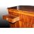 Credenza piattaia olandese di inizio 1800 stile Luigi XVI in legno di mogano e piuma di mogano