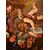 Coppia di angeli con festone floreale, Carlo Maratta (Camerano, 1625 - Roma, 1713) Bottega di 