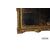Specchiera francese della seconda metà 700 in legno dorato foglia oro