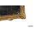 Specchiera francese della seconda metà 700 in legno dorato foglia oro