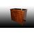 Credenza piattaia olandese di inizio 1800 stile Luigi XVI in legno di mogano e piuma di mogano