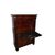 Secretaire francese del 1800 stile Impero in legno di mogano e piuma di mogano