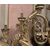 LAMP246 - Candeliere argentato, epoca '700, misure cm L 138 x H 76 x P 14