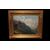 Olio su tavola Italiano del XX secolo raffigurante Paesaggio di montagna "Franco Ricciardi" firmato
