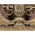 LAMP246 - Candeliere argentato, epoca '700, misure cm L 138 x H 76 x P 14