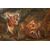Antico quadro italiano di fine 1600 Scena pastorale
