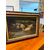 Antico Dipinto olio su tavola Papere nello Stagno 1940, mis 59x46